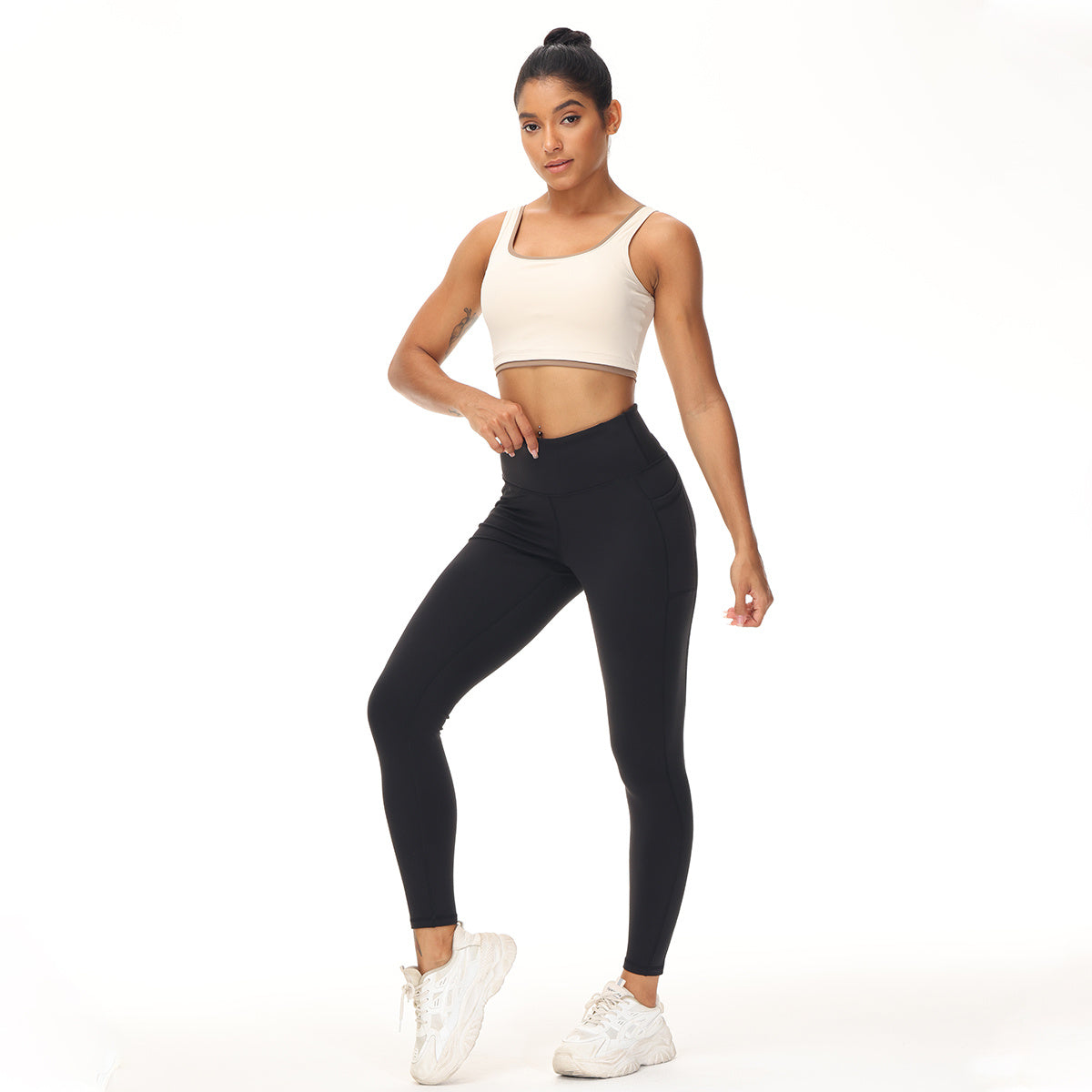 Summer Flat Waist Small Leg Pants